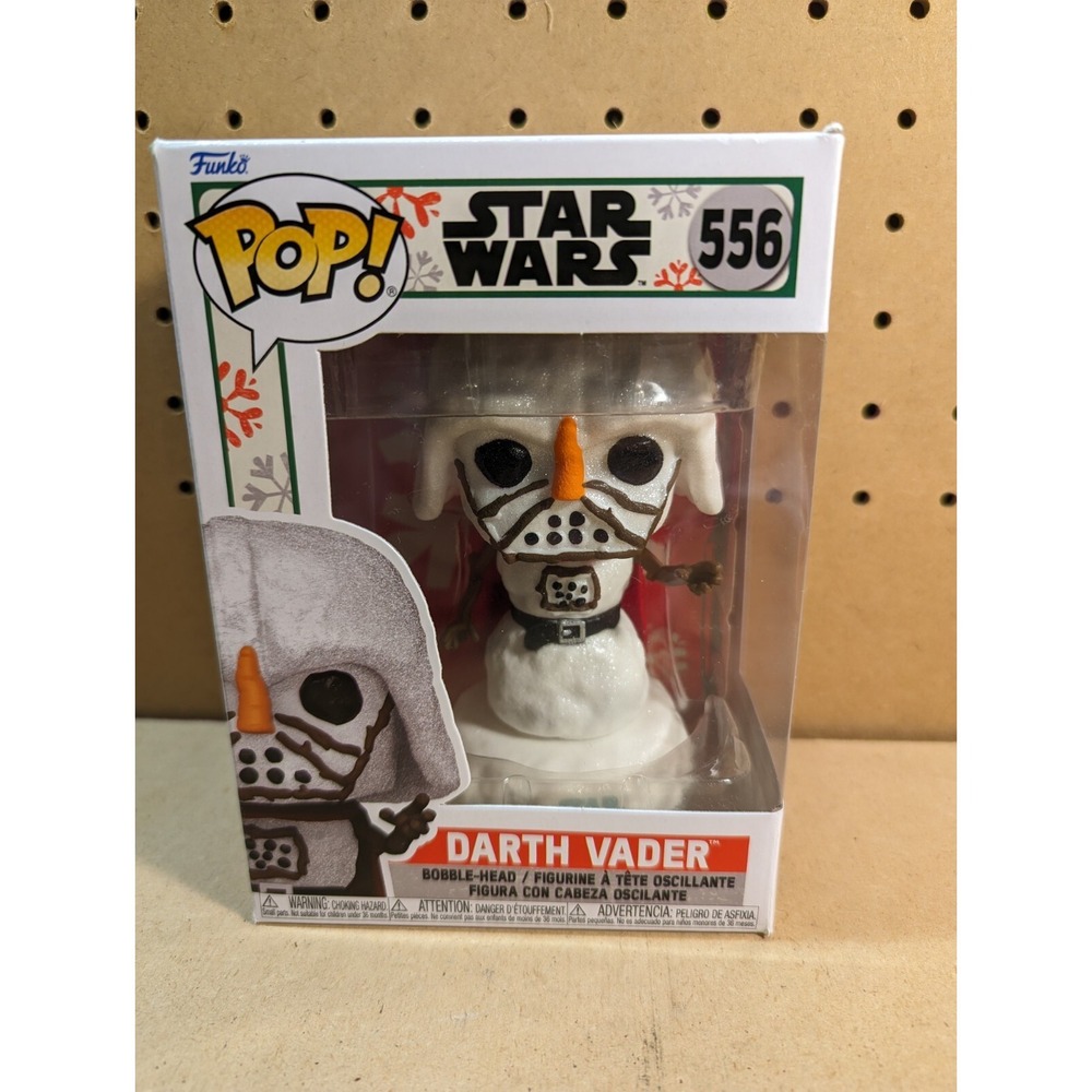 Funko Pop Star Wars 556 Darth Vader Snowman Holiday Vinyl Figure 2022 New